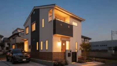 時間帯を夜に設定