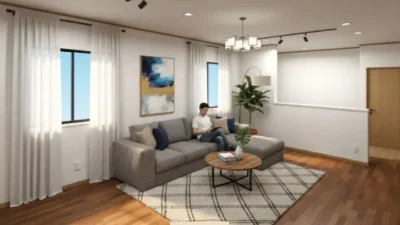 ドリームパースAIでテクスチャーを追加した画像