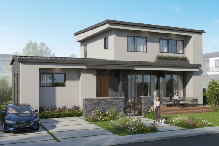 ドリームパースAI外観スタイル選択-コンテンポラリー