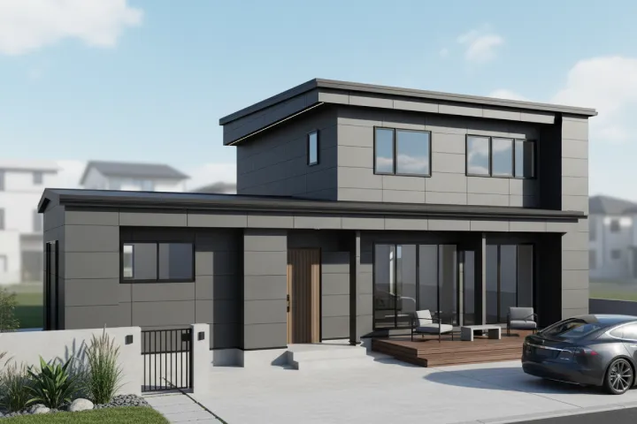 ドリームパースAI外観スタイル選択-シンプルモダン