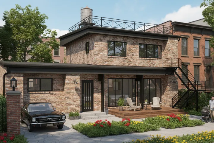 ドリームパースAI外観スタイル選択-ブルックリン