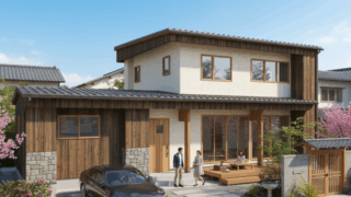 ドリームパースAI外観スタイル選択-自然素材