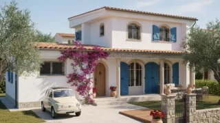 ドリームパースAI外観スタイル選択-南欧風