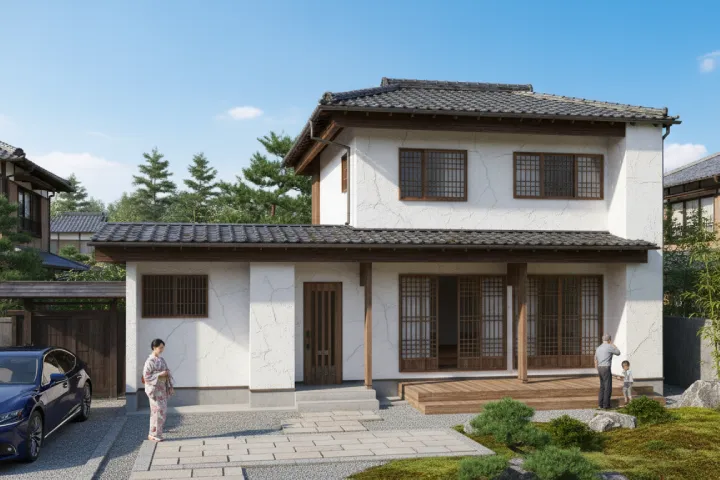 ドリームパースAI外観スタイル選択-和風