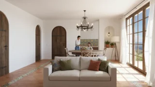 ドリームパースAI外観スタイル選択-南欧風