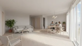 ドリームパースAI内観スタイル選択-北欧スタイル