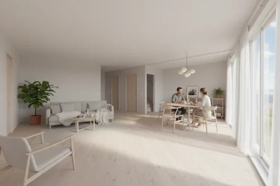 ドリームパースAI内観スタイル選択-北欧スタイル