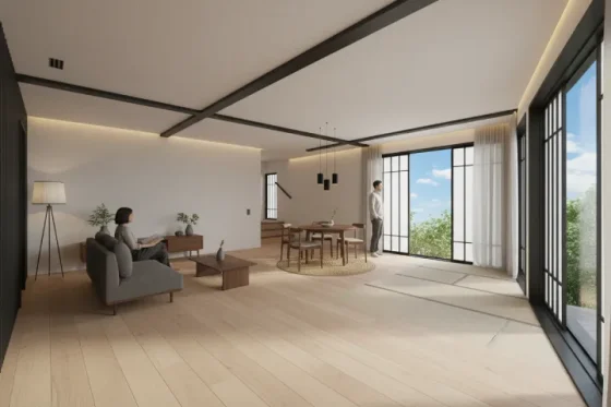 ドリームパースAI外観スタイル選択-和モダン